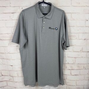 Peter Millar Shirt Mens Size XL Mint Summer Comfort BMW Championship Polo